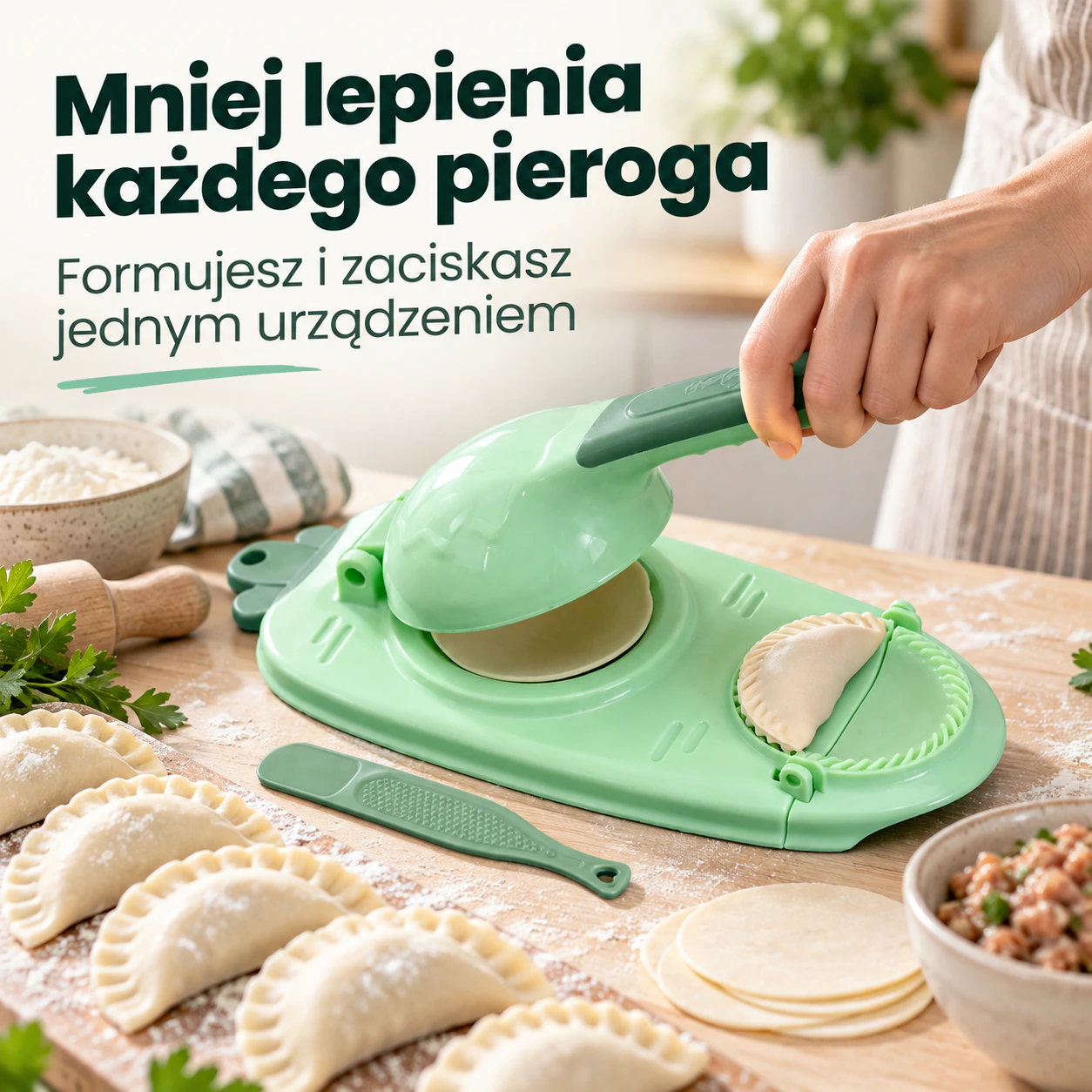 Lepio - Maszynka 2w1 do Pierogów 1